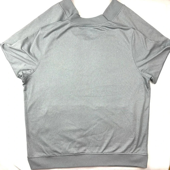 UnderArmour Men’s Gray Heather Coldgear Loose Full Zip Athletic Jacket Size XXL - Picture 10 of 14